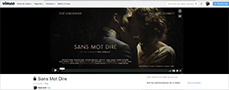 Sans Mot Dire Vimeo